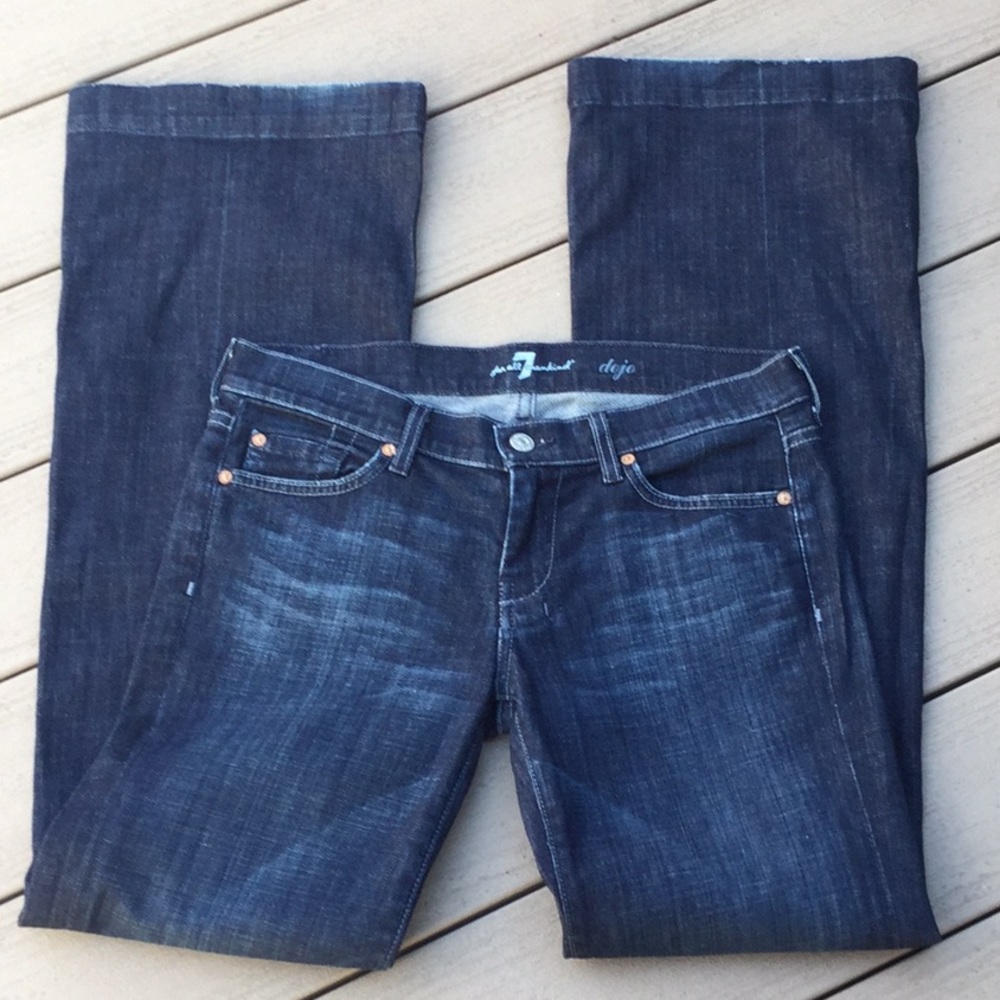 7 for all mankind size29 dojo dark jeans.